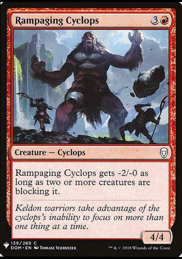 Rampaging Cyclops (Tobender Zyklop)